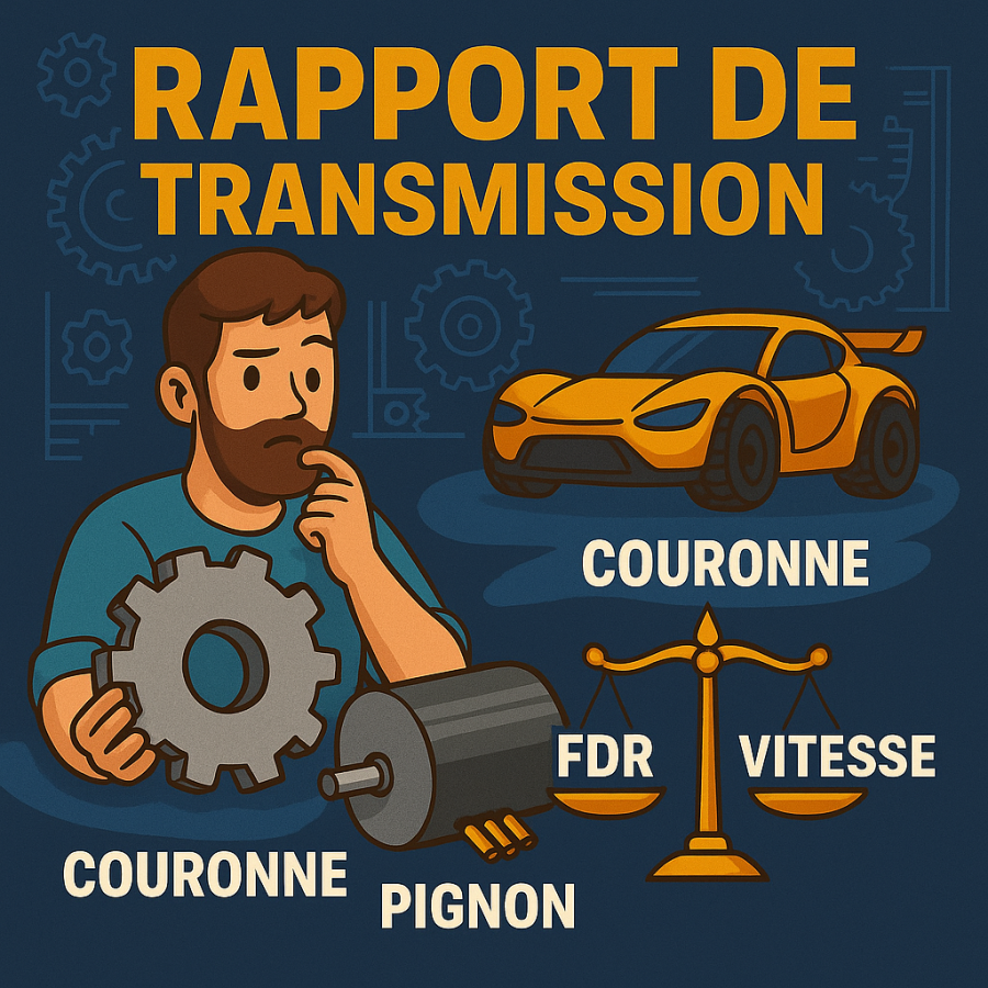 Calculateur de rapport final & vitesse RC